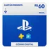 Cartao Psn Gift Card Ps4 Ps5 Playstation R$ 60 Reais