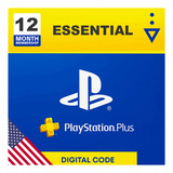 Cartao Psn Plus Essential