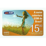 Cartao Recarga Celular Tim