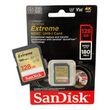 Cartao Sandisk Extreme 128gb