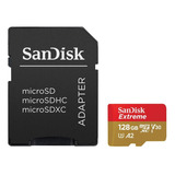 Cartão Sandisk Extreme Micro Sdhc Uhs I 128 Gb 190mb/s