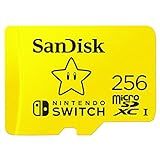 Cartão Sandisk Microsdxc Uhs-i Para Nintendo Switch Amarelo