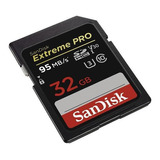 Cartao Sandisk Sdhc Extreme Pro 95mb/s 32gb Dslr Fullhd Sony