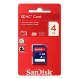 Cartao Sd Sdhc 4gb