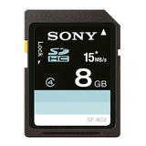 Cartão Sdhc 8gb Sony Classe 4 De 15mb s