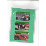 Cartão Telefonico Ayrton Senna/nigel Mans+rubens+alain Prost