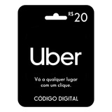 Cartao Uber 20 Reais