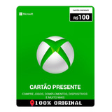 Cartao Xbox Live 100