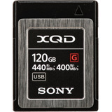 Cartão Xqd Sony Série G 120gb Qd-g120f - 400mb/s