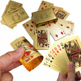 Cartas Baralho Dourado Resistente