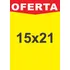Cartaz Oferta A5 Sulfite P Supermercado 15x21cm 1000 Unid