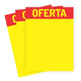 Cartaz Oferta Amarelo A4