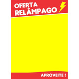 Cartaz Oferta Relampago A4