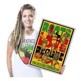 Cartaz Poster Placa Reggae