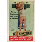 Cartaz Propaganda Antiga Kolynos Tipo 2