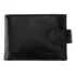 Carteira Fasolo H016 143 Preto De Couro Capretto   8 7cm X 12cm X 1 5cm
