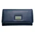Carteira Feminina Tommy Hilfiger Azul Marinho M521 Com Design De Tecido Liso