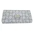 Carteira Guess Feminina Azul E Branca Cm602653 Cor Branco Desenho Do Tecido Liso