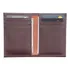 Carteira Masculina Porta Cartões Duo Slim Couro Legítimo Cor Café