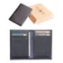 Carteira Masculina Porta Cartões Duo Slim Couro Legítimo Cor Preto