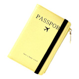 Carteira Para Passaporte Elegante