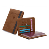 Carteira Para Passaporte Elegante