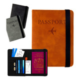 Carteira Porta Passaporte Documentos