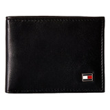 Carteira Tommy Hilfiger 31tl13x008 Com Design Lisa Black De Couro