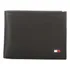 Carteira Tommy Hilfiger 31tl22x046 Black De Couro - 10cm X 12cm X 10cm