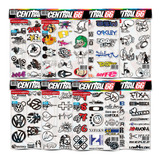 Cartela 120 Adesivos Tuning