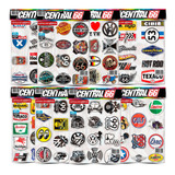 Cartela 97 Adesivos Logos Antigos Phillips 66, Ford M2 Cl M2