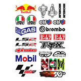 Cartela Adesivos Personalizados Carro