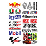 Cartela Adesivos Personalizados Carro