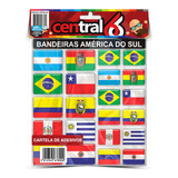 Cartela Bandeiras America Do
