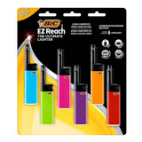 Cartela Bic Acendedor Automático Multiuso Ez Reach   Brinde