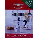 Cartela Com 3 Borrachas P  Cafeteira Italiana 9 Xíc Bialetti