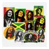 Cartela De Adesivos Bob Marley (reggae) Jamaica