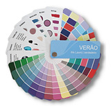 Cartela De Cores  mini  Coloração Pessoal   Verão Frio