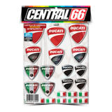 Cartela Resi Adesivo Ducati