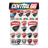 Cartela Resi Adesivo Ducati