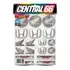 Cartela Resinada Adesivo 28cm Honda Prata Chevrolet Onix