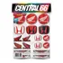 Cartela Resinada Adesivo 28cm Honda Vermelho Chevrolet Onix