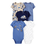 Carters Body 5 Peças Original Bebe Menino Enxoval 18m