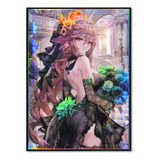Cartões De Anime Mtg Holográficos De 67  92 Mm  Mangas  60 Q