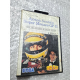 Cartucho Ayrton Senna Mônaco Gp 2 Para Master System 