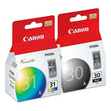 Cartucho Canon Kit Pg30 Pg31 Mp140 Mp210 Ip1800 Ip2500 Mp220
