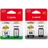 Cartucho Canon Pg44 + Pg-54 Pixma E401 E461 E481