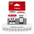Cartucho De Tinta Canon Pg-44 Cor Preto Do 15 Ml