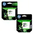 Cartucho De Tinta Hp 60xl Preto/tricolor 9 Ml 2 Unidades