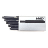 Cartucho De Tinta Lamy Preto Caixa 5 Unidade Tinteiro